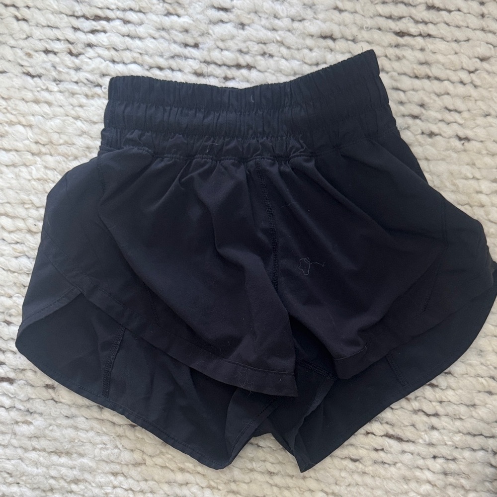 lululemon athletica Black Layered Athletic Shorts